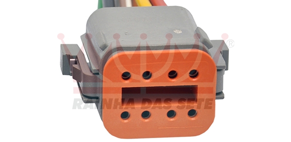 CONECTOR 6 VIAS CORPO BORBOLETA GM - ETE5449
