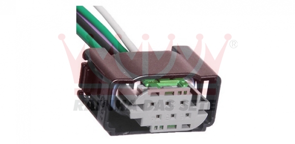 CHICOTE SENSOR BORBOLETA 06 VIAS,FEMEA  - ETE5888