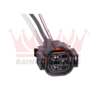 CHICOTE REPARO INTERRUPTOR RADIADOR - VW - POLO - GOLF - 3 VIAS - FEMEA- 2,8MM - RAINHA DAS SETE ETE5908