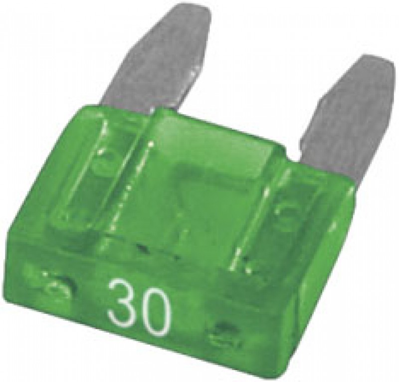 FUSIVEL LAMINA 30 AMP - VERDE (RAINHA) - ETE6.3030