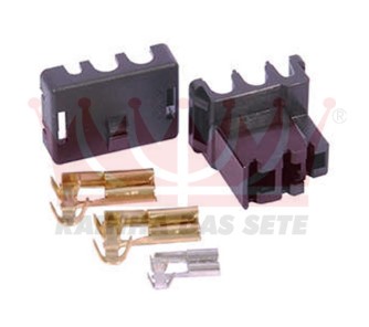CONECTOR DO ALTERNADOR COM TERMINAIS FORD VW - ETE7042  