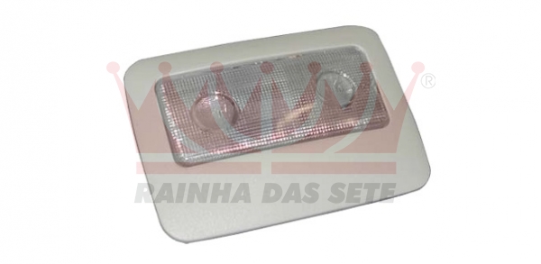 LANTERNA DE TETO FIAT PALIO SIENA  CINZA CLARA - RAINHA DAS SETE - ETE7138