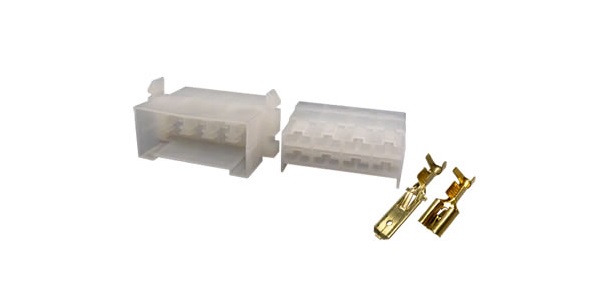 CONECTOR 8VS MACHO FEMEA KIT  COM TERMINAL INA  - ETE7508 