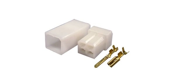 CONECTOR 4VIAS MACHO FEMEA 2,8 KIT COM TERINAL - ETE7544 