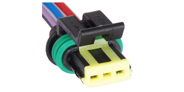 CONECTOR SENSOR TEMPERATURA GOL/PRT 3 VIAS FEMEA  - ETE7733