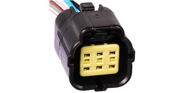 CONECTOR INJECAO VAO MOTOR 6VIAS COM  TERMINAL FEMEA - ETE7896