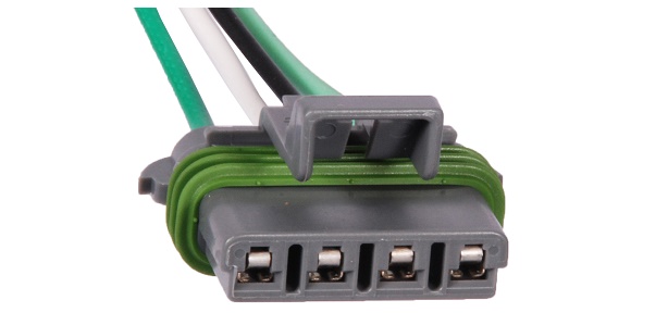 CONECTOR INJECAO VAO MOTOR 4VIAS COM TERMINAL FEMEA - ETE7898