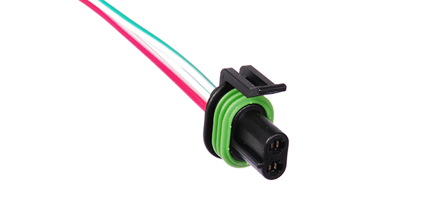 CONECTOR INJECAO 2 VIA COM TERMOSTATO FEMEA TRASEIRA  - ETE7989