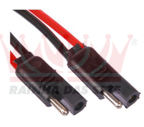 CHICOTE DE SOM ALTO FALANTES E FAROL DE MILHA 02 VIAS - RAINHA DAS SETE - ETE8531