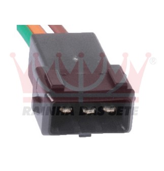 CHICOTE REPARO 3 VIAS MACHO  UNIVERSAL RAINHA DAS SETE   - ETE9880