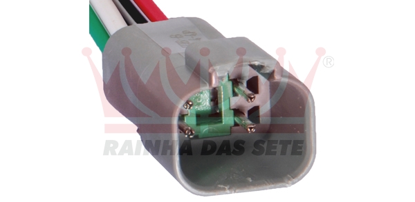 CHICOTE REPARO  LINHA DEUTSCH AGRICOLA 4 VIAS MACHO - RAINHA DAS SETE ETE9894