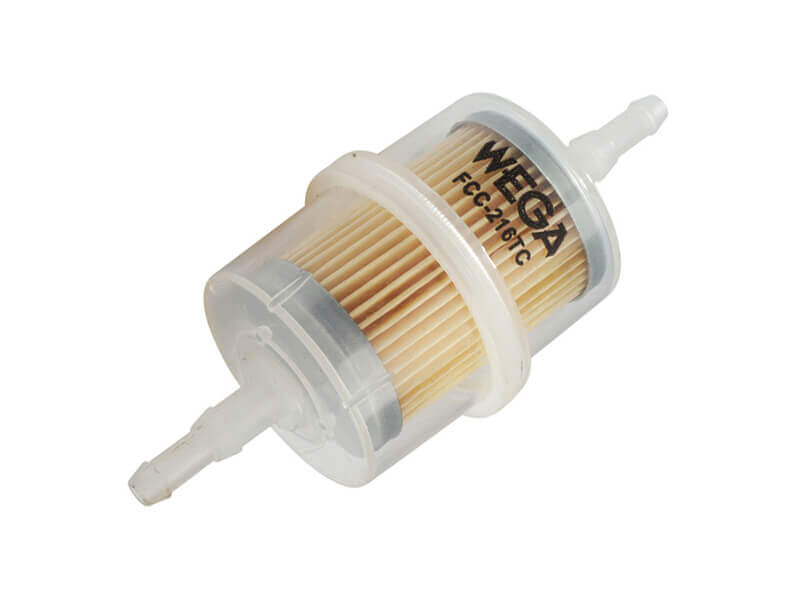 FILTRO COMBUSTIVEL UNIVERSAL CARBURADO BICO ,DUPLO - FCC216TC 