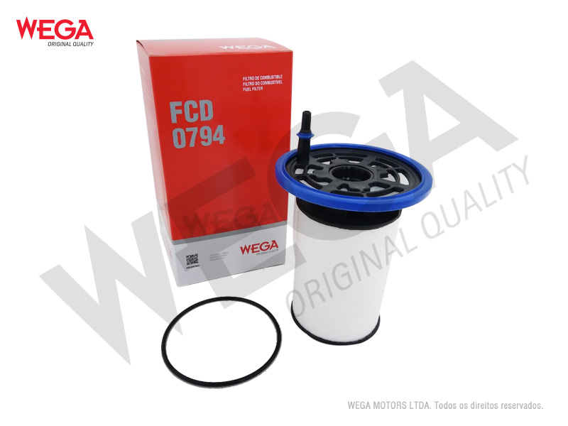 FILTRO COMBUSTIVEL CITROEN JUMPER 2.3 2019... - FCD0794