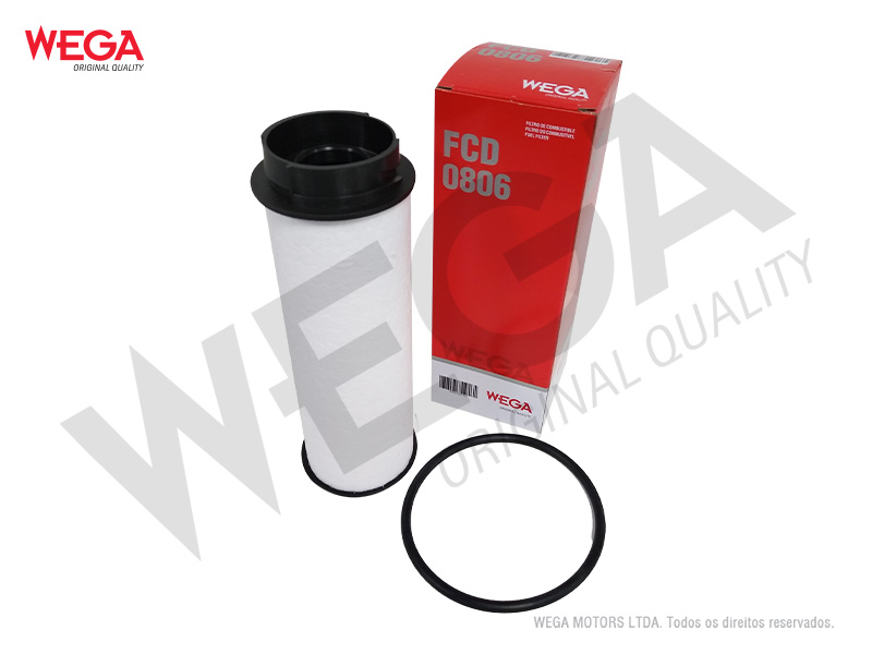 FILTRO DE COMBUSTIVEL IVECO DAILY - 30.130 / 35.150 / 45.170 / 55.170 / 65.170 - 170CV 2020.. - FCD0806