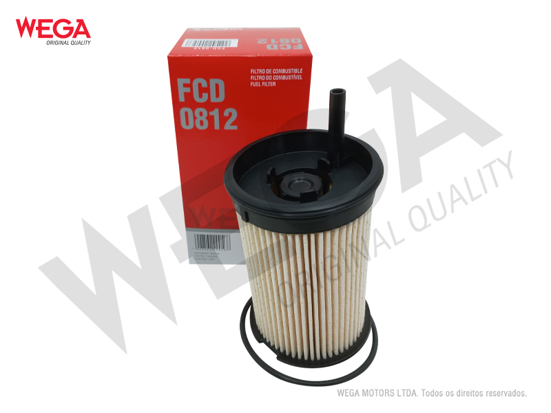 FILTRO DE COMBUSTIVEL DIESEL FORD RANGER 3.2 200CV DURATORQ 2021? - FCD0812 (PEC3058)