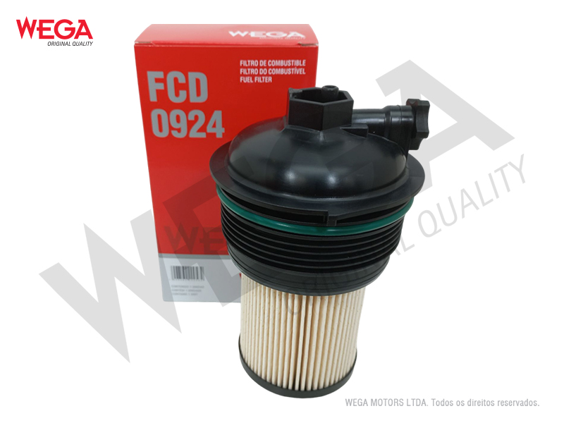FILTRO DE COMBUSTIVEL DIESEL FORD TRANSIT 2.0 16V. - FCD0924