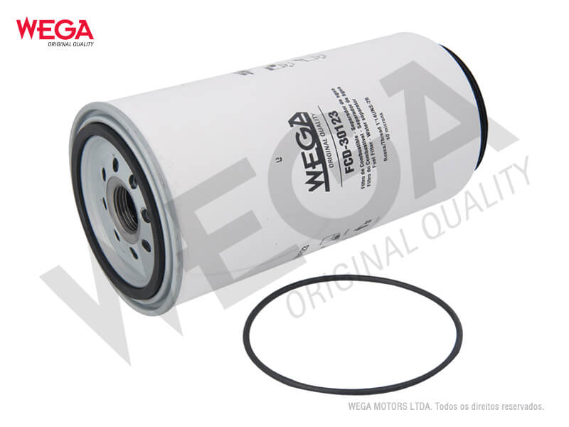 FILTRO DE COMB. DIESEL SEPARADOR VW CAMINHAO-WEGA - FCD30123
