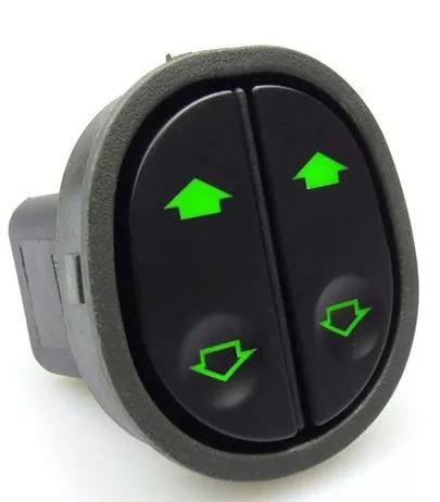 INTERRUPTOR VIDRO ELETRICO DUPLO FORD FIESTA KA COURIER  08 PINOS  MULTIQUALITA  - FD1002