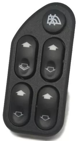 INTERRUPTOR VIDRO ELETRICO QUADRUPLO COM BLOQUEIO FIESTA 2003-2007 (MULTIQUALITA)  - FD1005