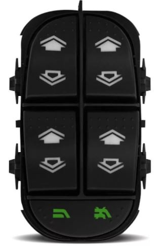 INTERRUPTOR VIDRO ELETRICO QUADRUPLO FORD FOCUS MULTIQUALITA)  - FD1009