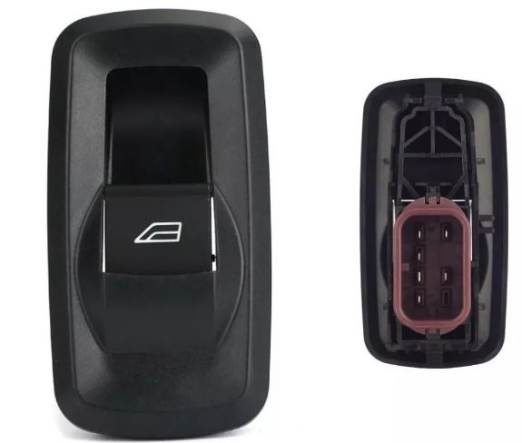 INTERRUPTOR VIDRO ELETRICO SIMPLES FORD NEW FIESTA 2013-2017 - KA 2014-2017 -DD/TD/TE  (MULTIQUALITA)  - FD1024