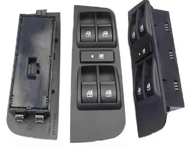 INTERRUPTOR VIDRO ELETRICO QUADRUPLO FIAT PALIO/STRADA 2003-2012  (MULTIQUALITA)  - FI1024
