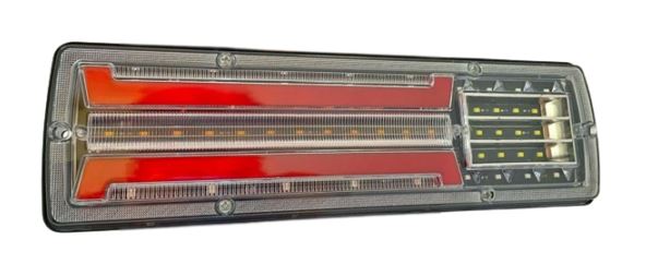 LANTERNA TRASEIRA UNIVERSAL  12V/24V BIVOLT LED SEQUENCIAL - FLX25.1014