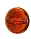 LANTERNA LATERAL LIBRELATO 3 LED BILVOLT 70MM COM CONECTOR COM SUPORTE  COM RETRORREFLETOR - FLX251071AM