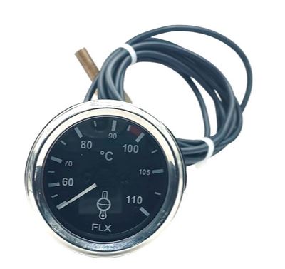 INDICADOR MECANICO TEMPERATURA 40-110C 60MM 14X1,5 2,00M - FLX402 FLX