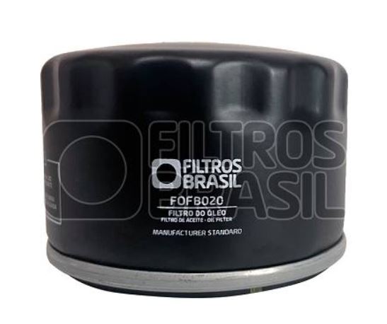 FILTRO OLEO RENAULT CLIO, SANDERO, DUSTER - FOFB020 FILTRO BRASIL