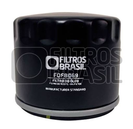 FILTRO OLEO MOTOR FIAT MOBI, ARGO - FOFB069 FILTRO BRASIL