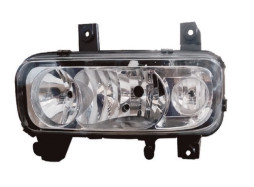 FAROL AUXILIAR LADO DIREITO MERCEDES BENZ ATEGO 2010 A 2013 - FORT540 FORTLUZ