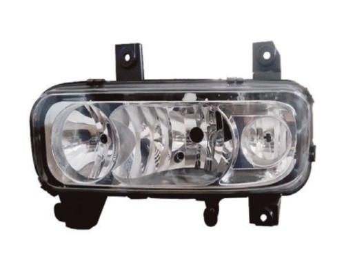 FAROL AUXILIAR LADO ESQUERDO MERCEDES BENZ ATEGO 2010 A 2013 - FORT541 FORTLUZ