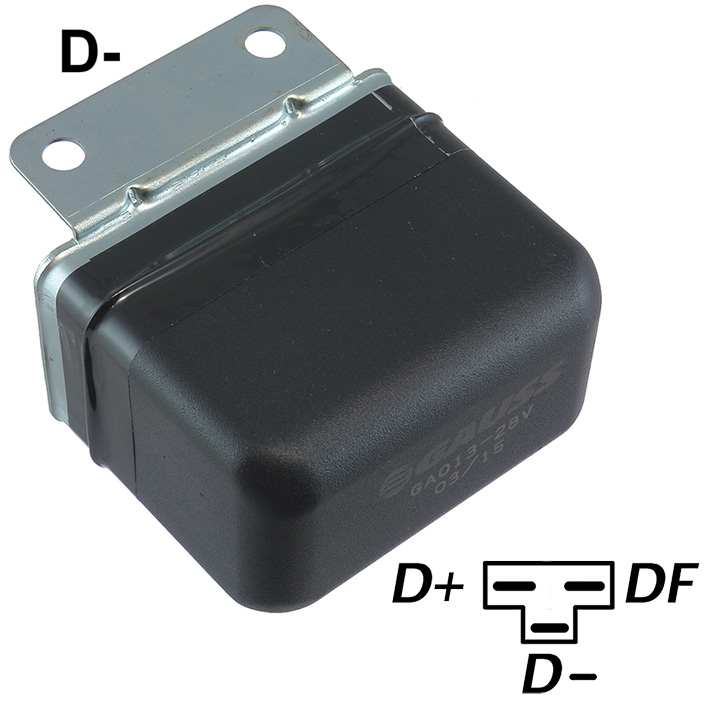 REGULADOR ALTERNADOR MB/VALMET CASE 14V 55A  - GA001   