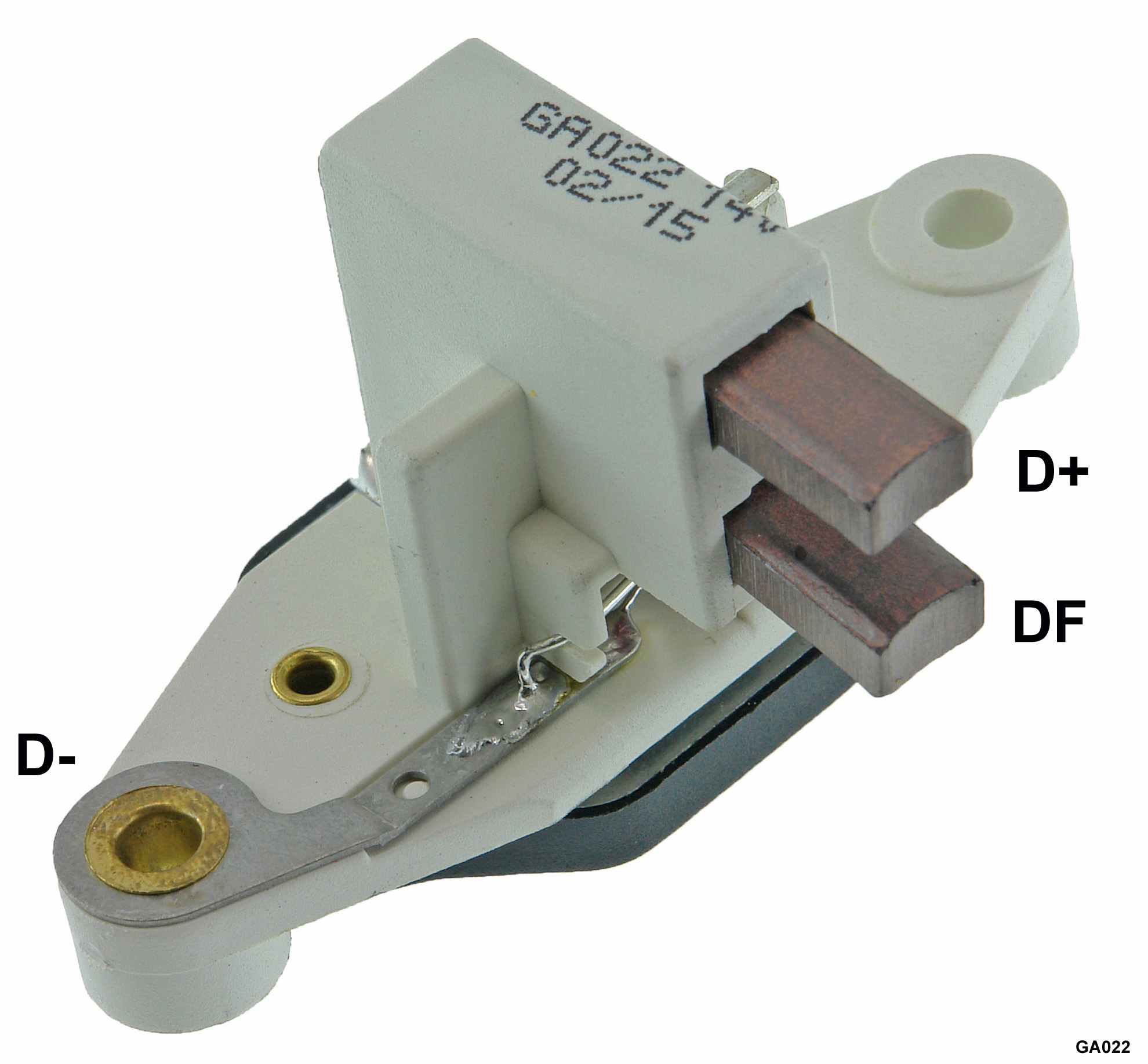 REGULADOR ALTERNADOR 14V 90A BOSCH C/RESISTOR - GA022   