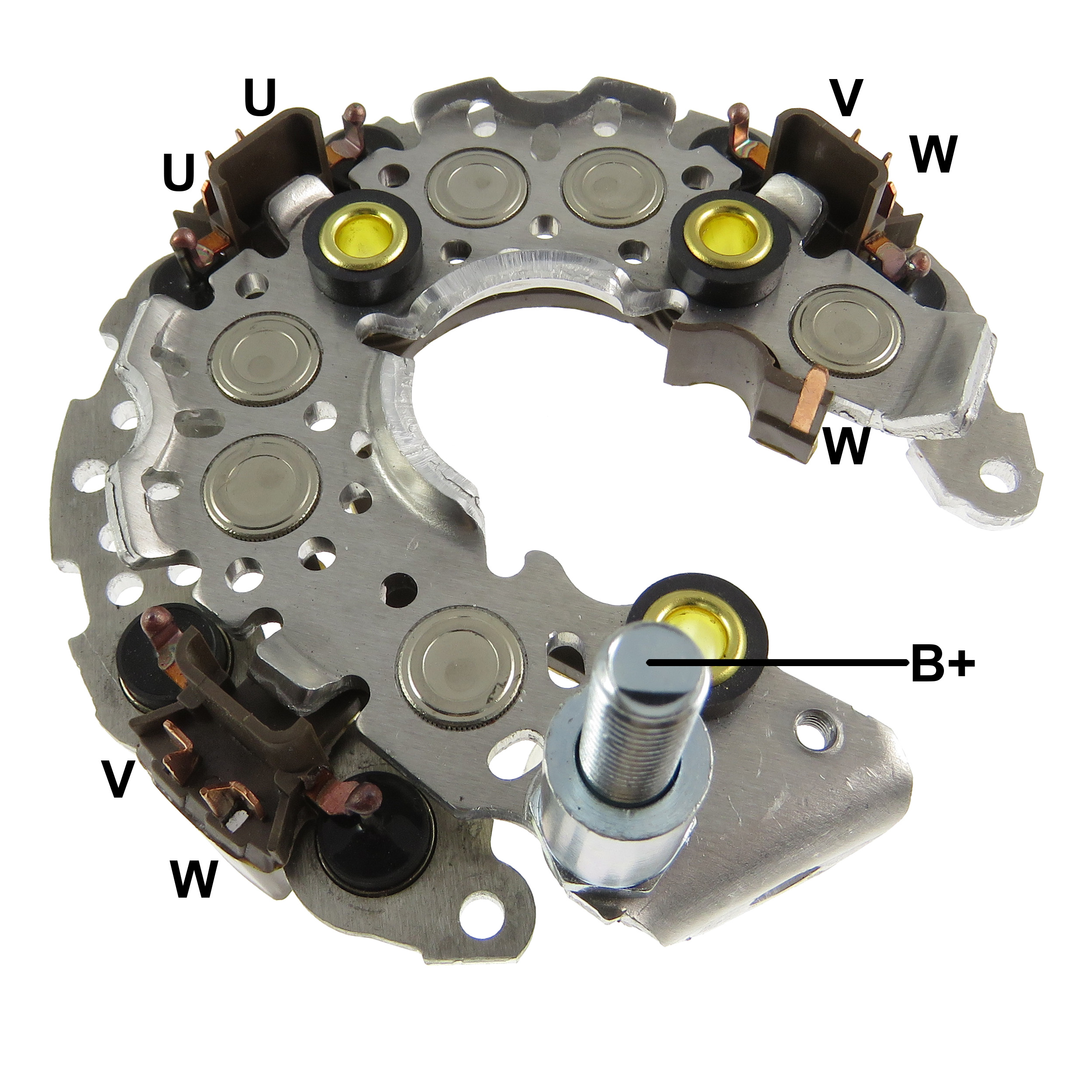 PLACA RETIFICADORA ALTERNADOR GM S-10 2015 EM DIANTE  DODGE JOURNEY 3.6 V6 - GAUSS - GA1149