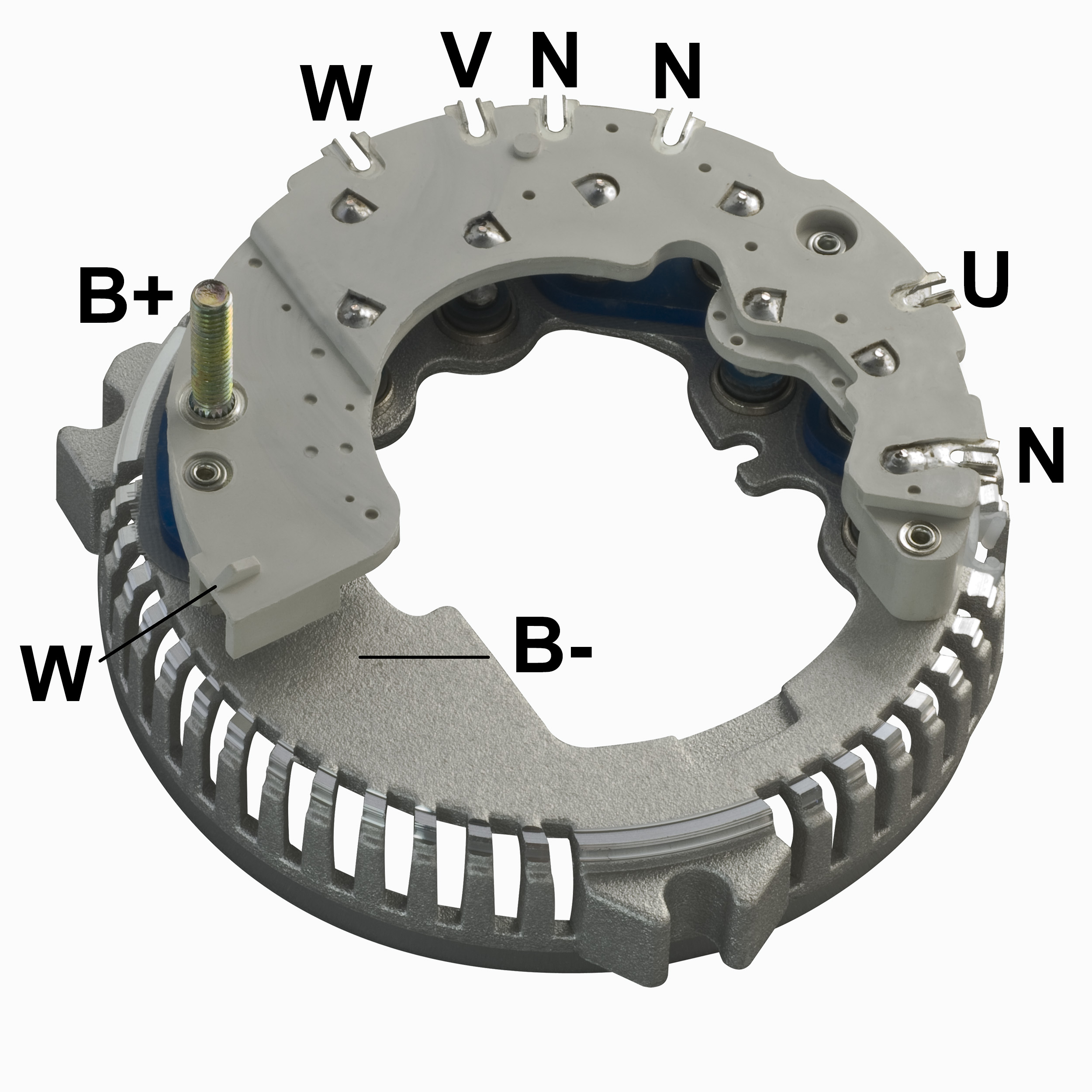 PLACA RETIFICADORA ALTERNADOR MAZDA FORD 95A - GA1201