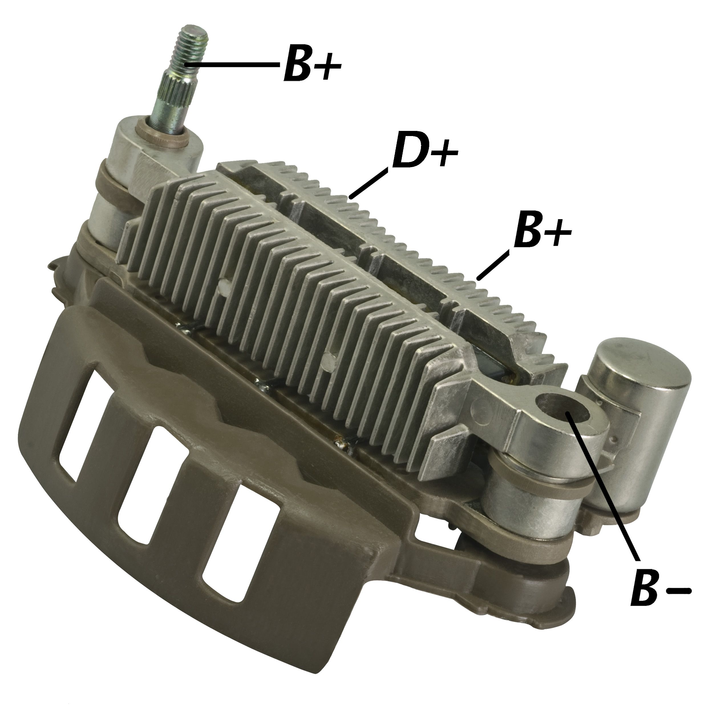 PLACA RETIFICADORA ALTERNADOR KIA MAZDA 85A - GA1270  