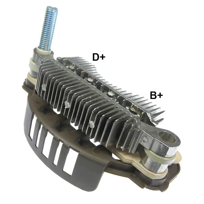 PLACA RETIFICADORA ALTERNADOR MITSUBISHI  VOLVO CAMINHOES   - GAUSS GA1292