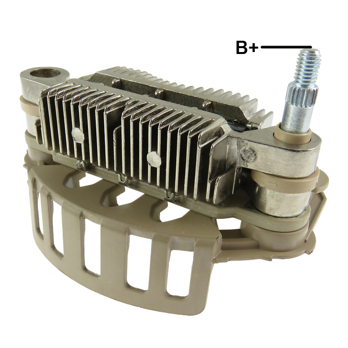 PLACA RETIFICADORA ALTERNADOR MITSUBISHI CITROEN BERLINGO  PEUGEOT 206  307  80 AMPERES - GA1335