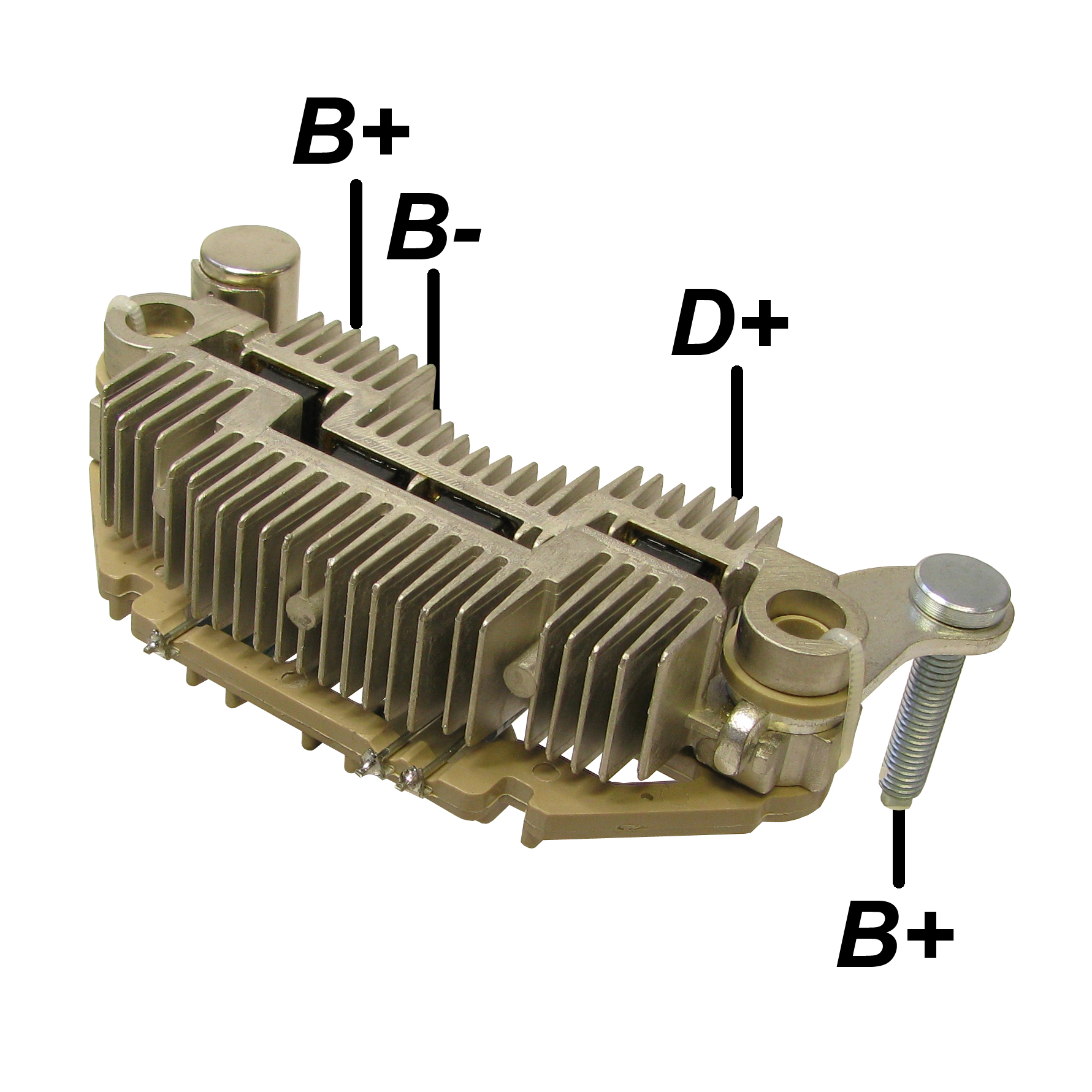 PLACA RETIFICADORA ALTERNADOR HYUNDAI ELANTRA 95A - GA1358  