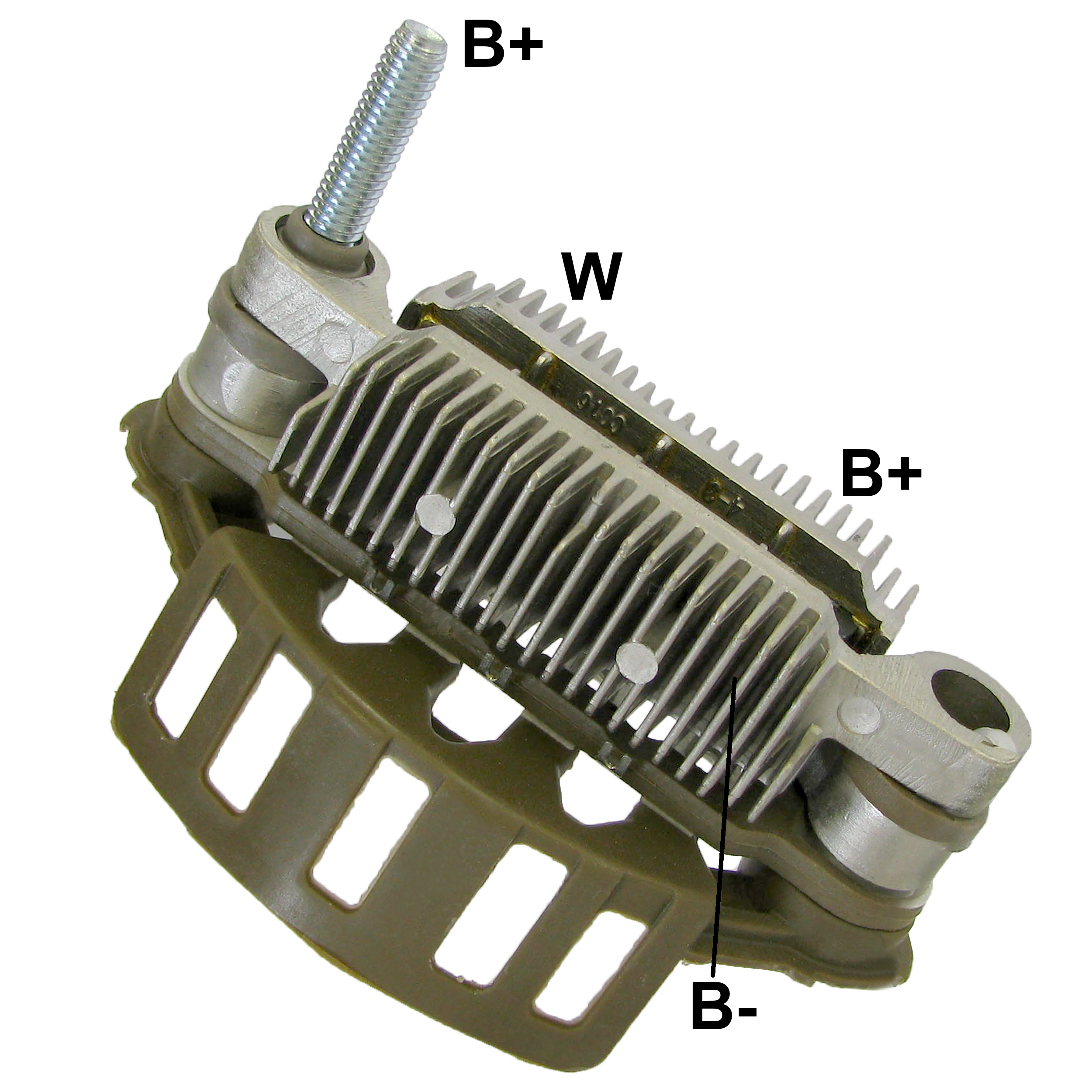PLACA RETIFICADORA ALTERNADOR HONDA CIVIC 1.7 01 A 04 95A  - GA1383  