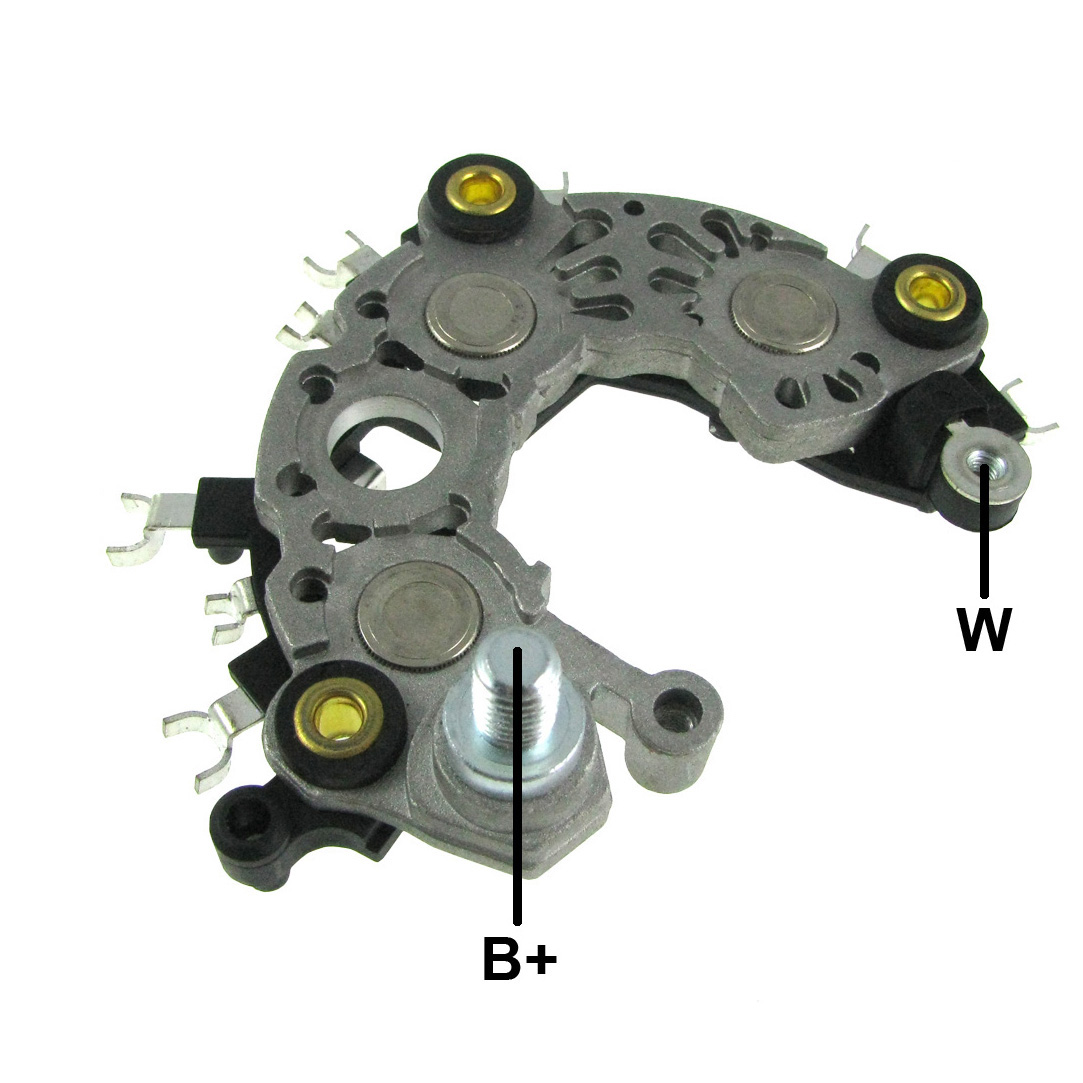 PLACA RETIFICADORA ALTERNADOR FORD RANGER 2012..BOSCH 110A - GA1414  