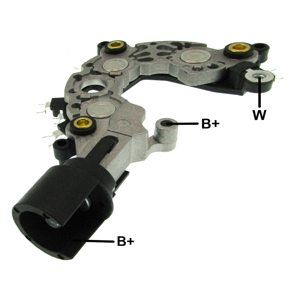 PLACA RETIFICADORA ALTERNADOR RANGER 13.. ECOSPORT BOSCH 120A - GA1415  