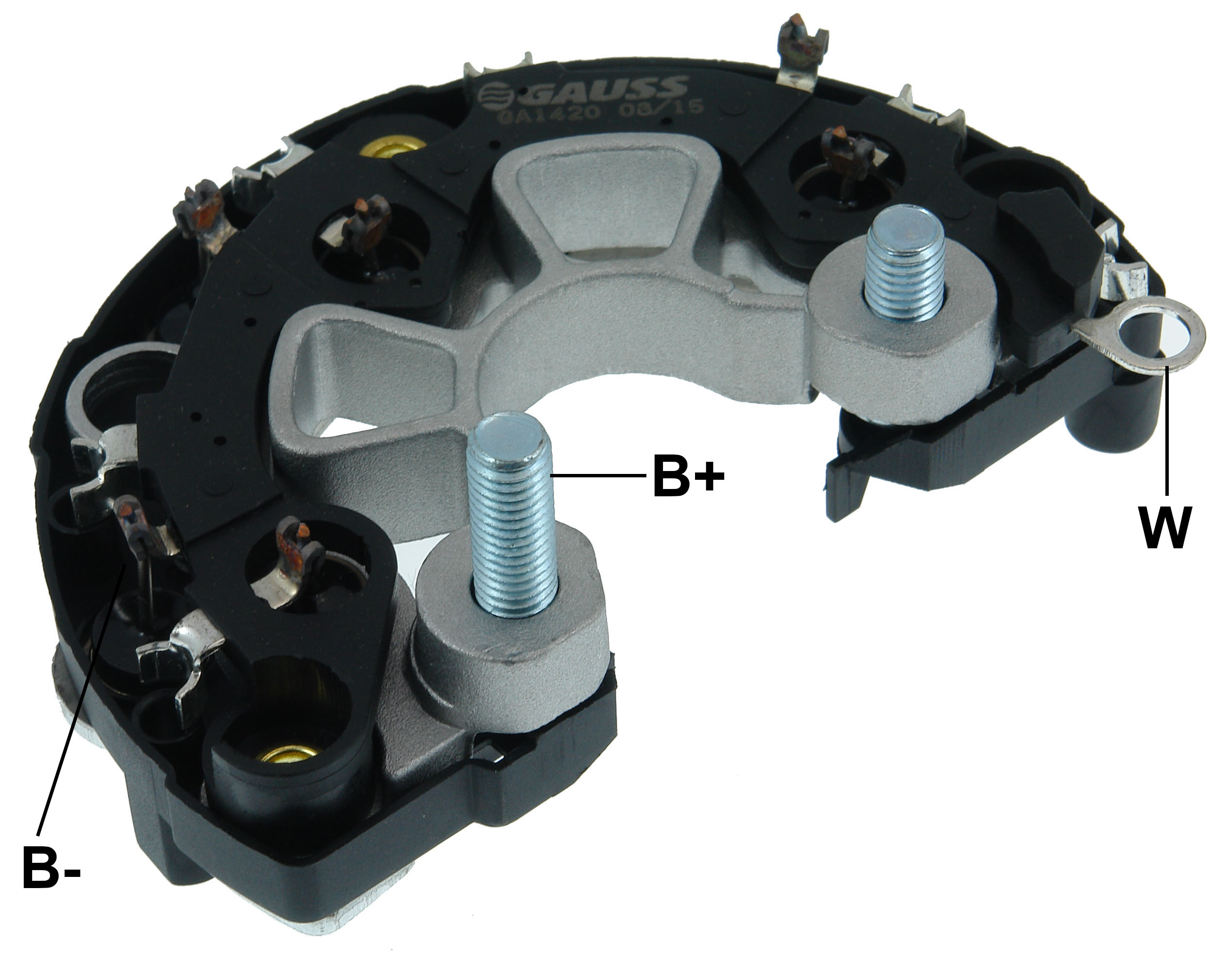 PLACA RETIFICADORA ALTERNADOR ASTRA ZAFIRA BOSCH 120A - GA1420  