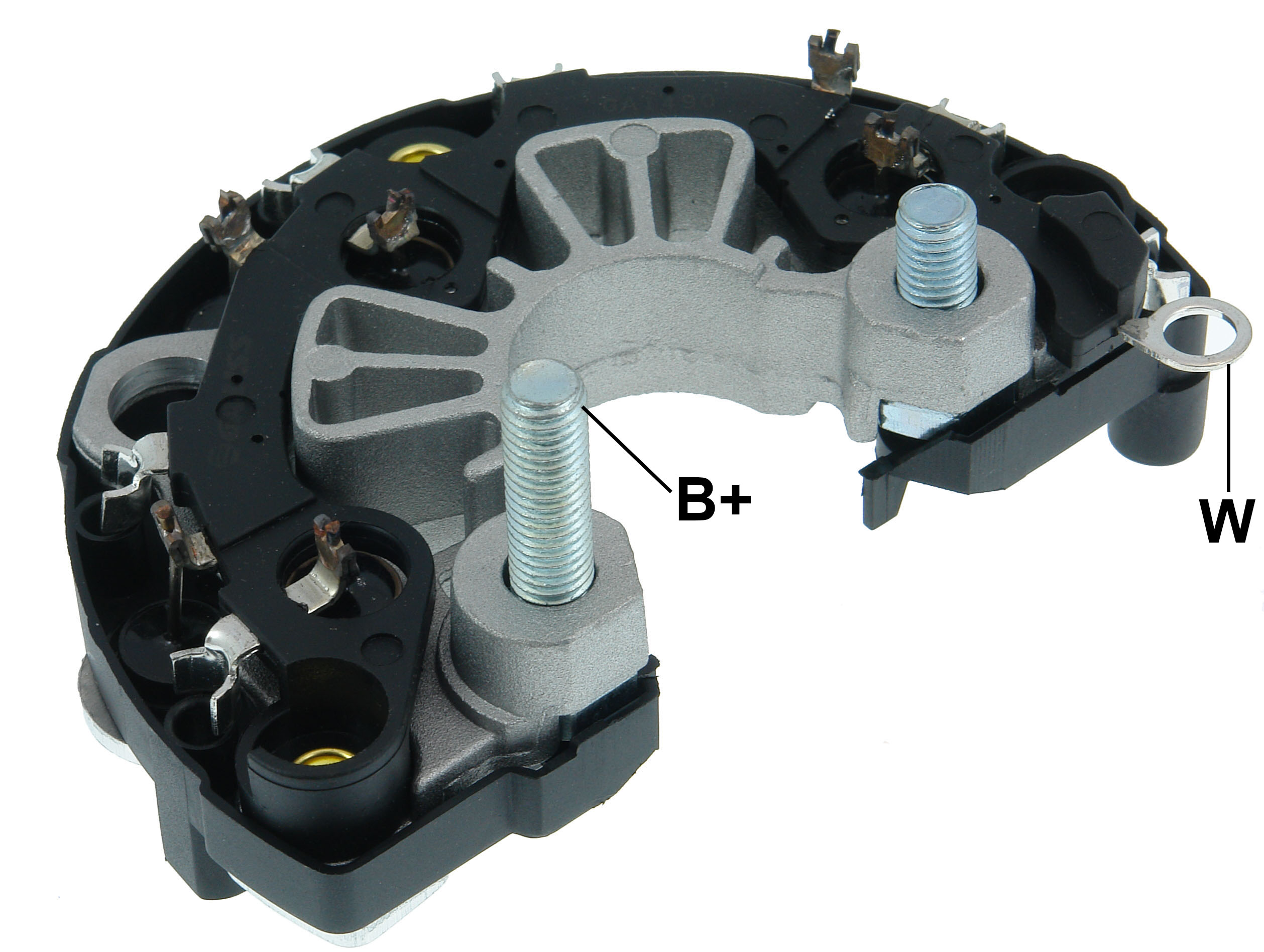 PLACA RETIFICADORA ALTERNADOR MB ATEGO AXOR BOSCH 120A  - GA1490  
