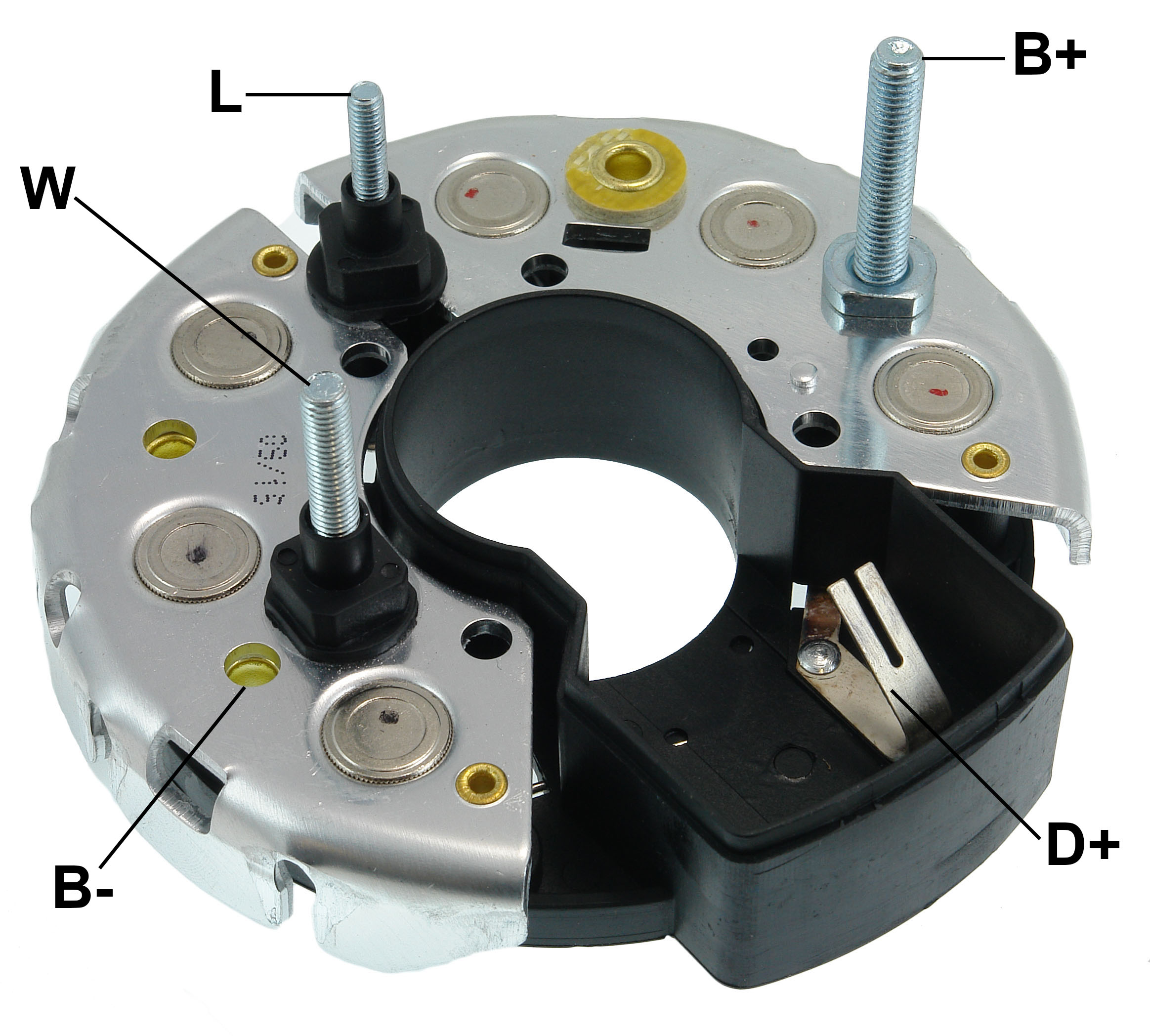 PLACA RETIFICADORA ALTERNADOR MB KOMATSU MF BOSCH 95A  - GA1509  