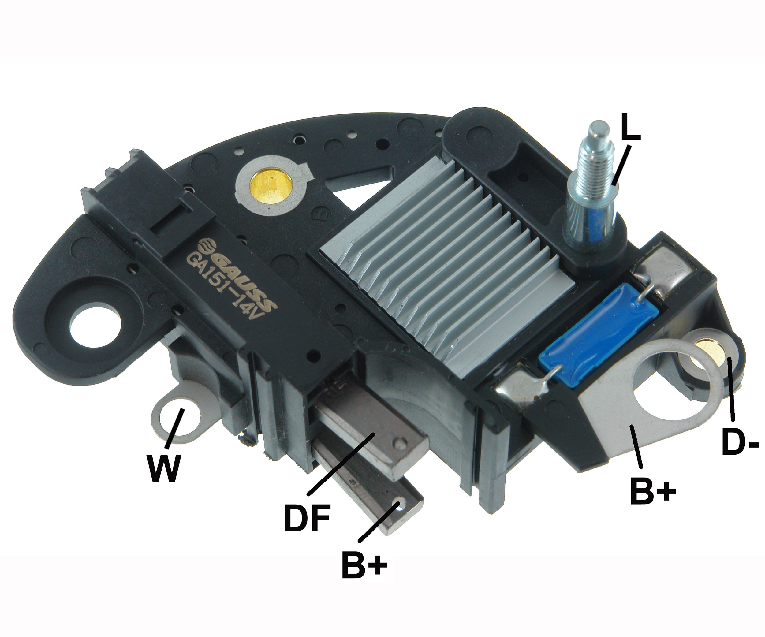 REGULADOR VOLTAGEM 14V FIAT PALIO, UNO - GA151 GAUSS