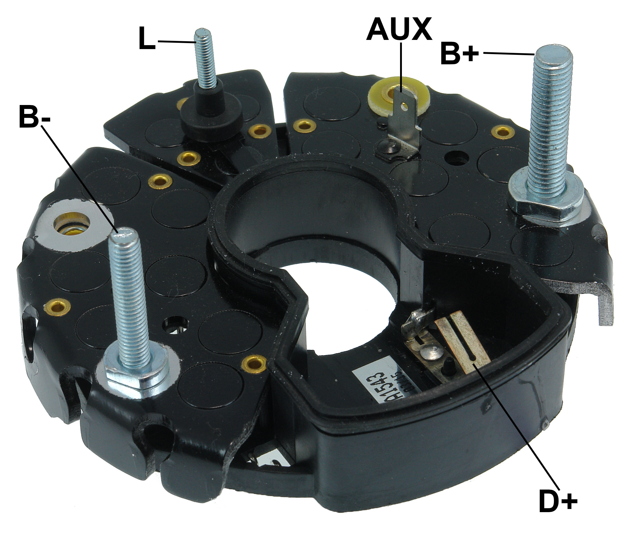PLACA RETIFICADORA ALTERNADOR VOLVO SCANIA BOSCH 105A - GA1543  