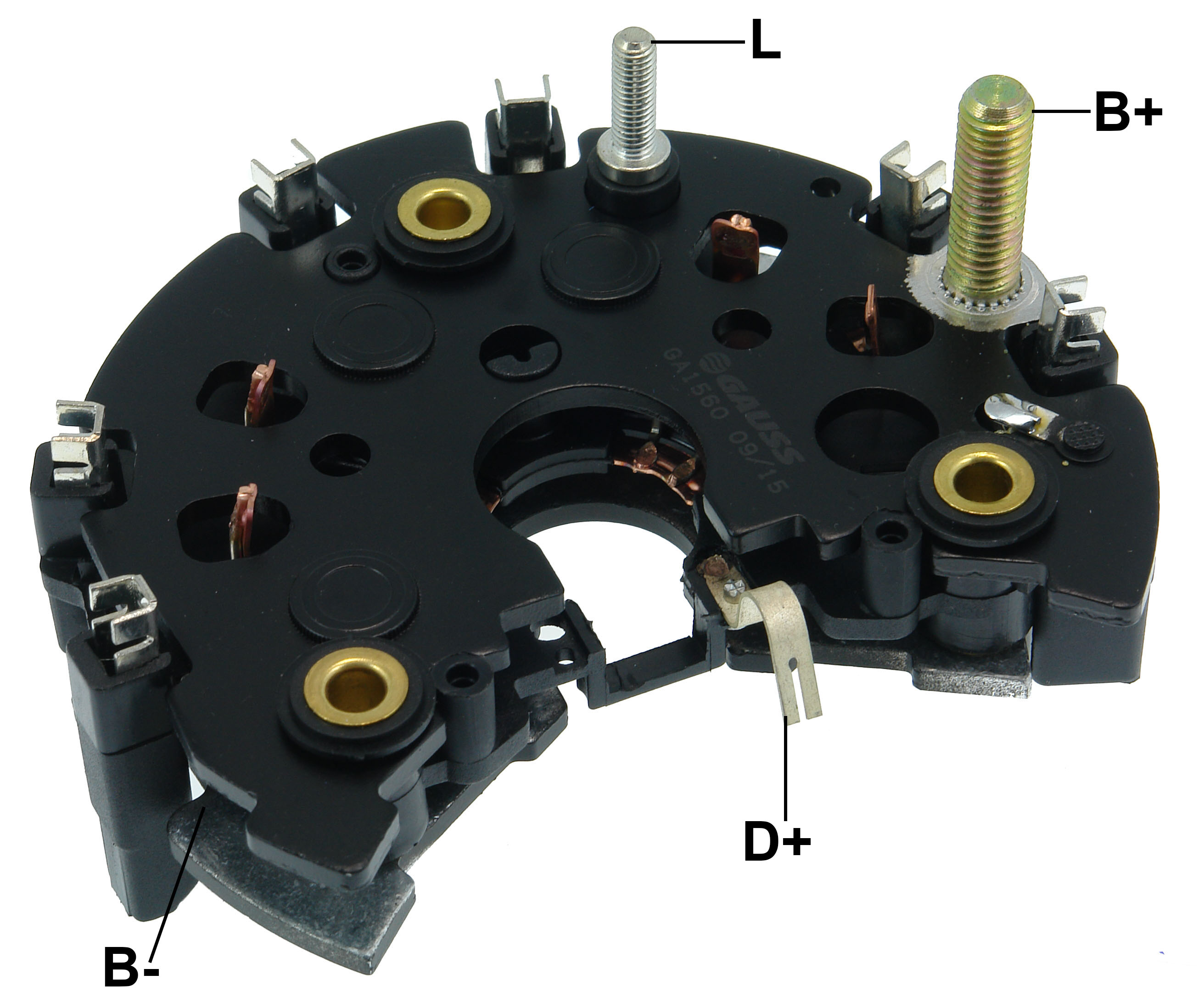 PLACA RETIFICADORA 85A VOLKSWAGEN GOL, SAVEIRO - GA1560